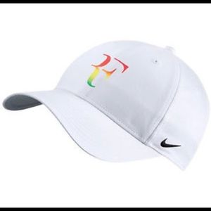 RARE Nike Roger Federer Iridescent Hat Adjustable